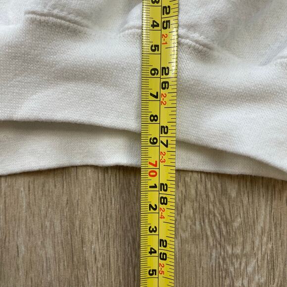 Vintage 2001 Oklahoma Sooners Rose Bowl Sweatshirt XL White Hanes Ultimate - Picture 7 of 10